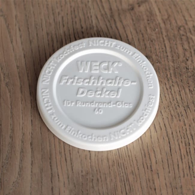 Weck plastlokk 6 cm for glasskrukke 160 ml og 80 ml