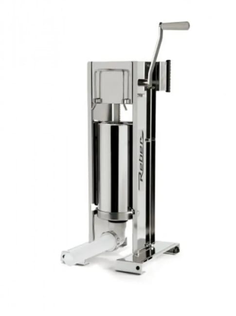 Reber pølsestapper i rustfritt stål 5 kg Vertikal