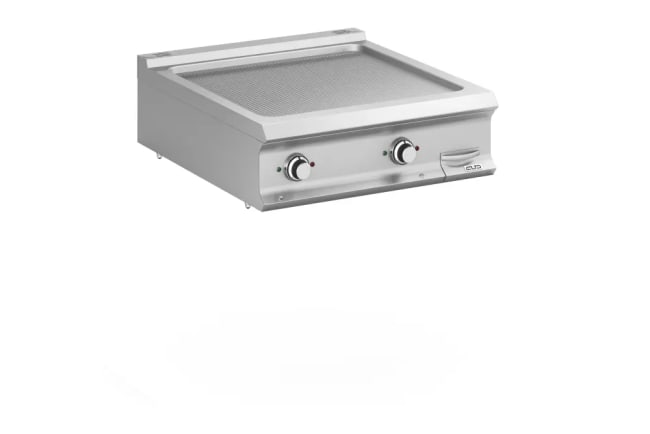 MBM Domina Pro 900 Flatgrill rillet plate, topp