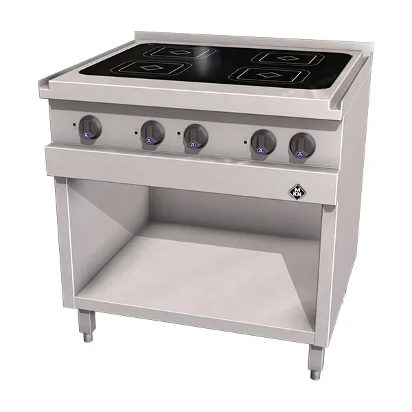 MKN Optima 700 Vitro 4 Keramisk kokebord med 4 plater