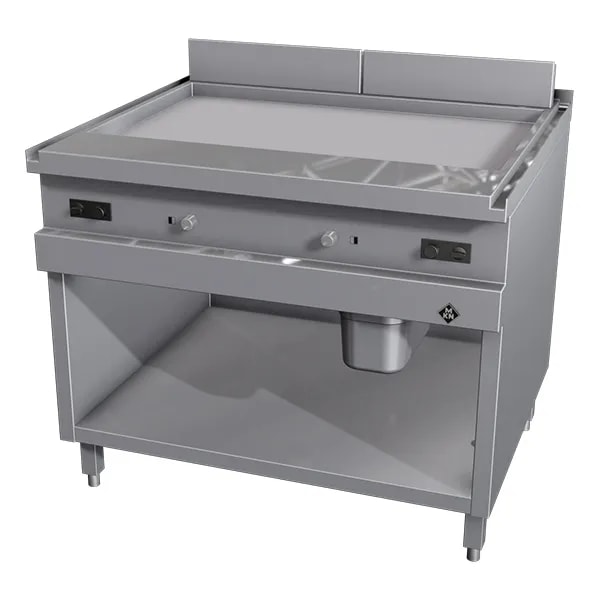 MKN Optima 850 Flatgrill Size 2 Smooth Gass
