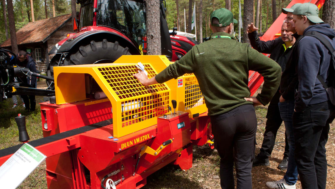 Viktig også med norske produsenter av vedmaskiner