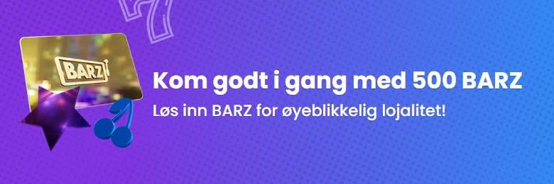 500 BARZ (lojalitetspoeng)