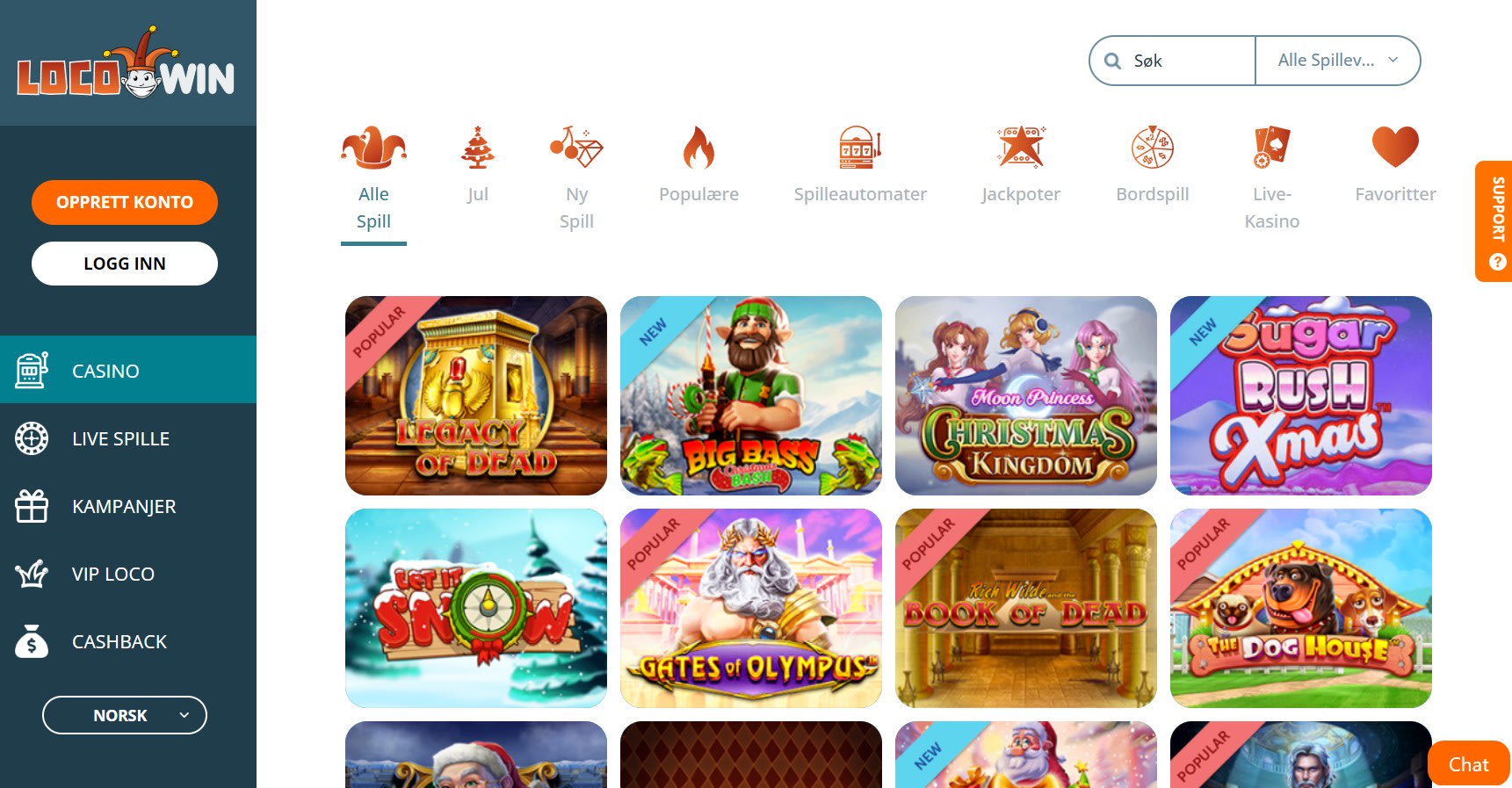 locowin casino login
