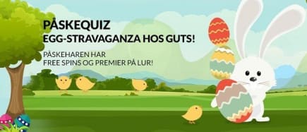 Påskequiz og flotte casinobonuser hos Guts