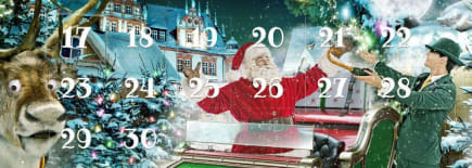 Årets første julekalender er i gang på våre nettcasinoer