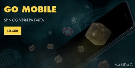 Nytt norsk mobilcasino gir 30 gratis spinn