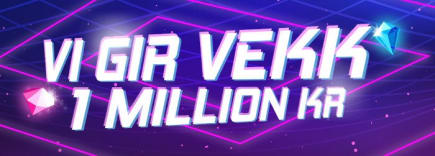 Avslutt sommeren på spilleautomater og 1 million i cash!