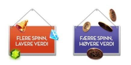 Valgets kval; skal du velge den ene eller den andre bonusen?