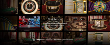 First Person Live Casino fra Evolution Gaming