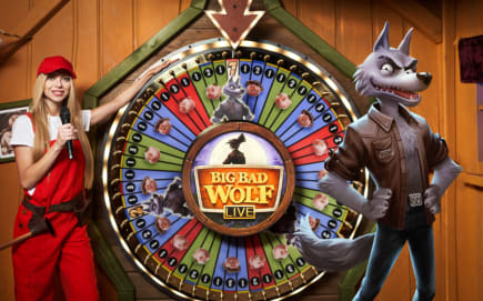 Big Bad Wolf Live fra Playtech Live