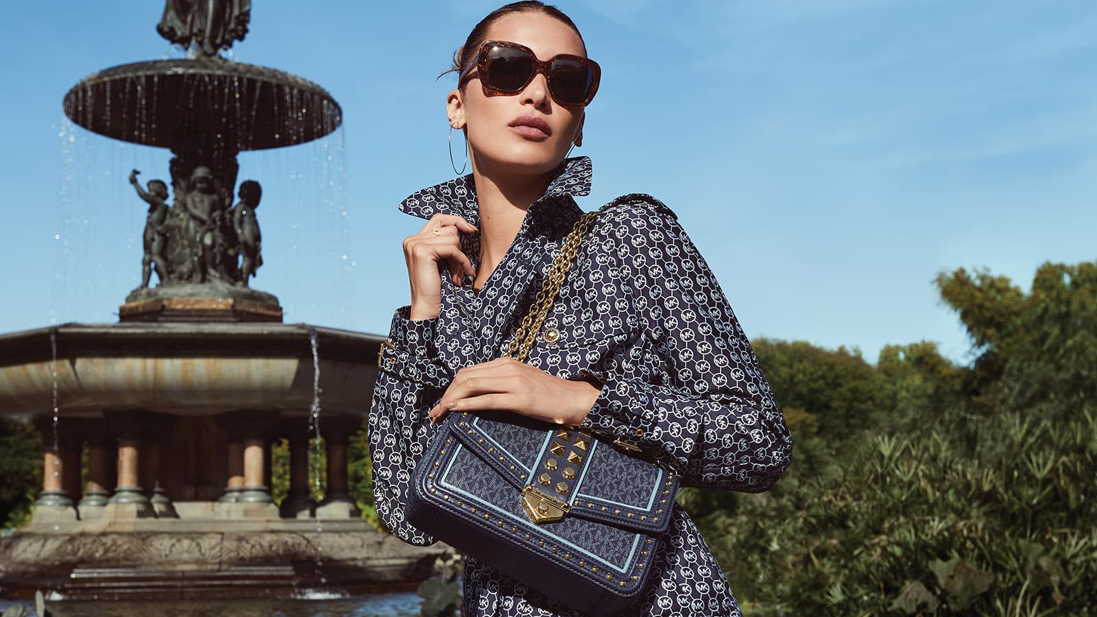 Bella Hadid MICHAEL Michael Kors Fall 2021 Campaign