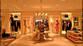 Interior display at Harrods London