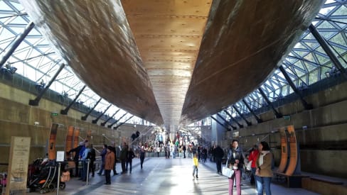 Cutty Sark in London, interior