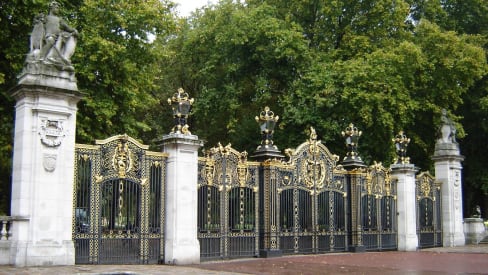 Canada Gate at Green Park