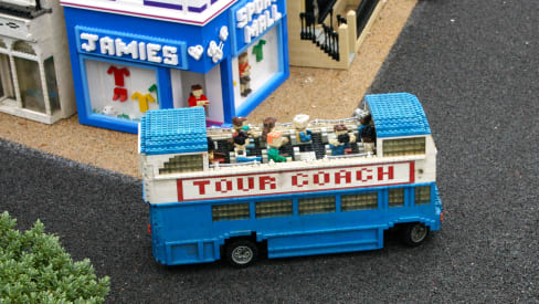 Legoland miniature bus