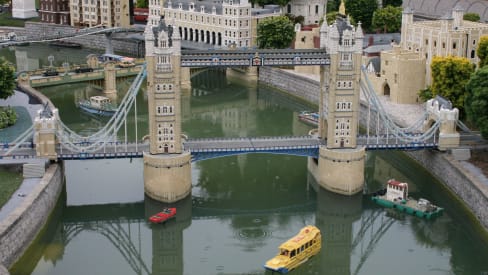 Legoland Windsor London Bridge miniature