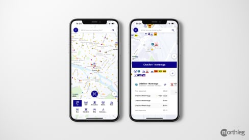 App per i trasporti di Parigi