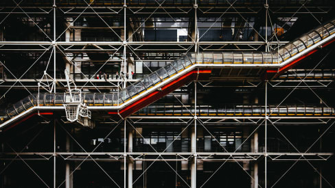 National Georges Pompidou Centre of Art and Culture in Paris