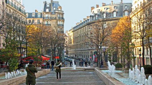 Strade del Quartiere Latino a Parigi