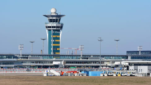 Orly Airport in Paris