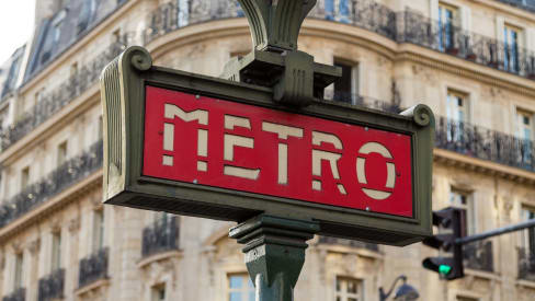 Stazione Metro a Parigi