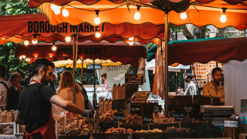 Borough Market in London