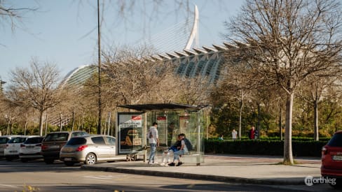 Fermata autobus Città delle Arti e Scienze di Valencia