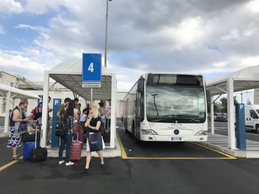 ATRAL bus at Ciampino Airport