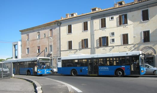 Autobuses COTRAL en Roma