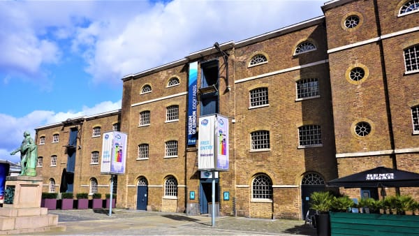 Esterno del Museum of London Docklands