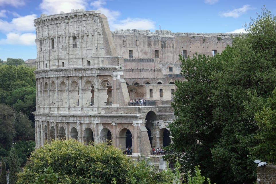 The Colosseum in Rome
