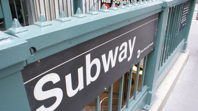 NYC Subway sign