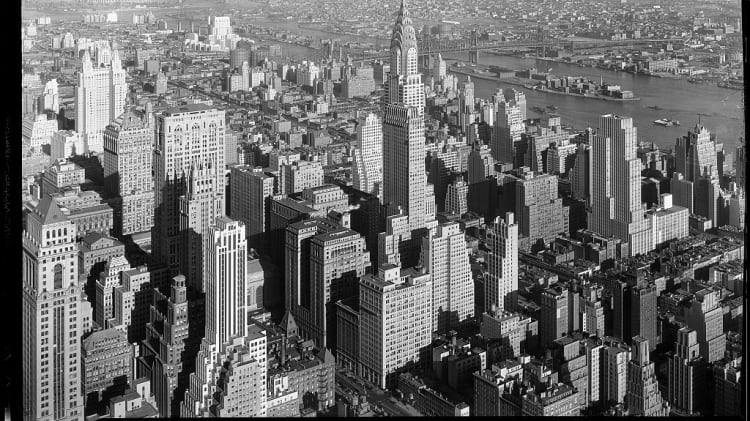 View from the ESB in 1932