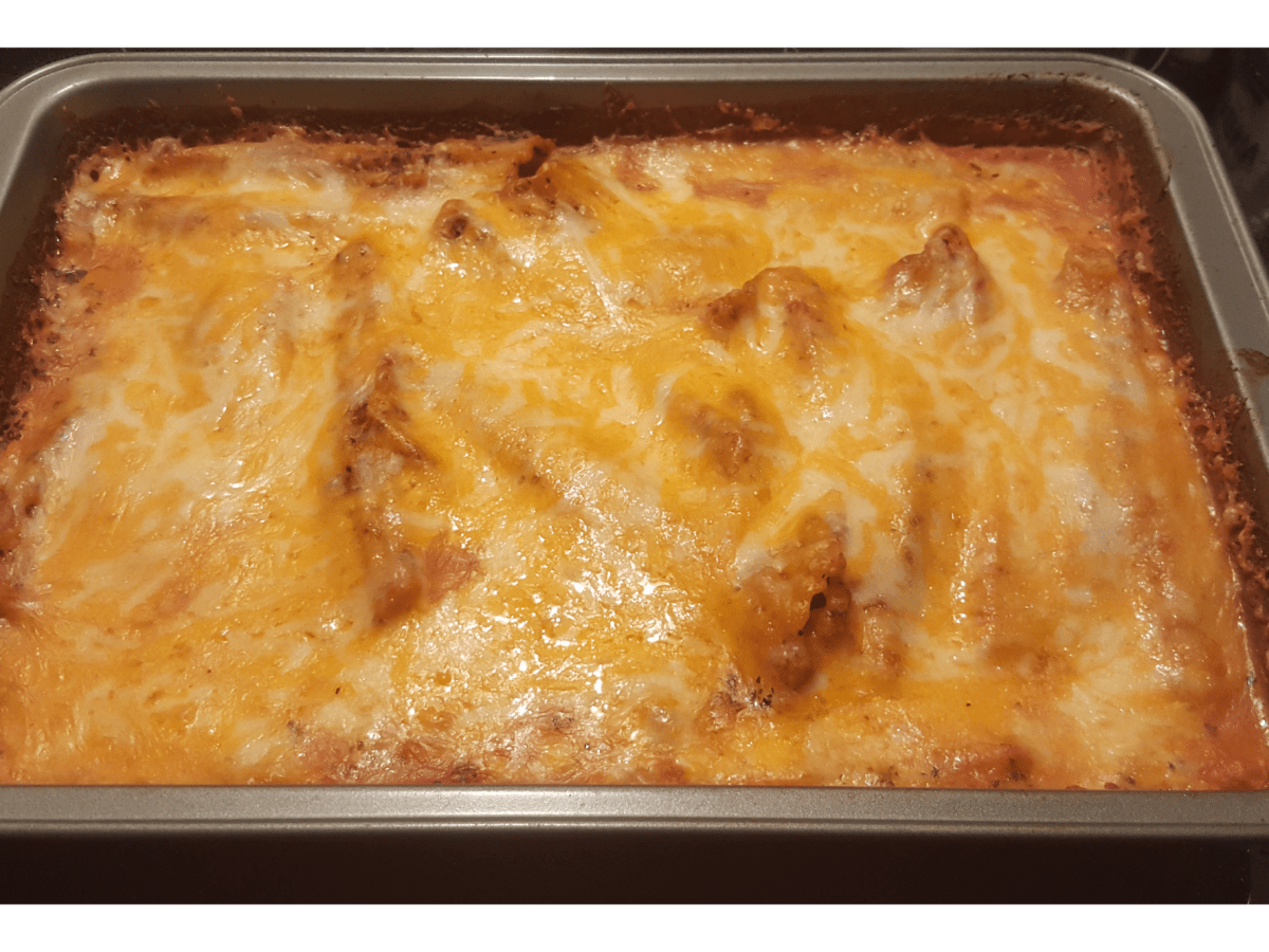 Manicottis de boeuf et épinards de Fanny - Image 1