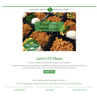 Johns Fit Meals Meal Delivery