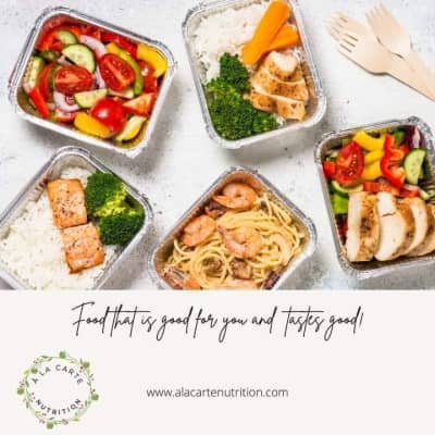 À La Carte Nutrition Meal Delivery