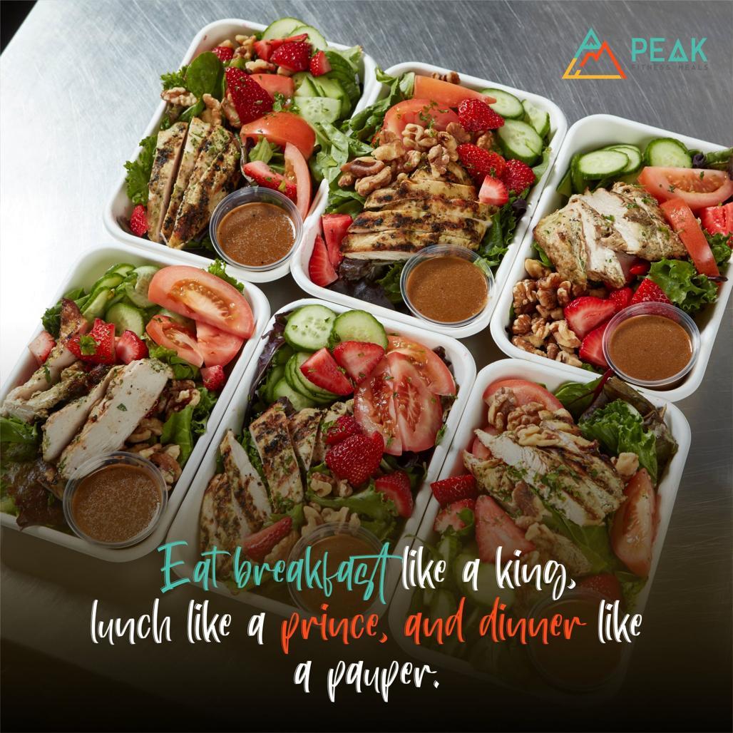 Peak Fitness Meals Reviews - Menu - Info - Meals