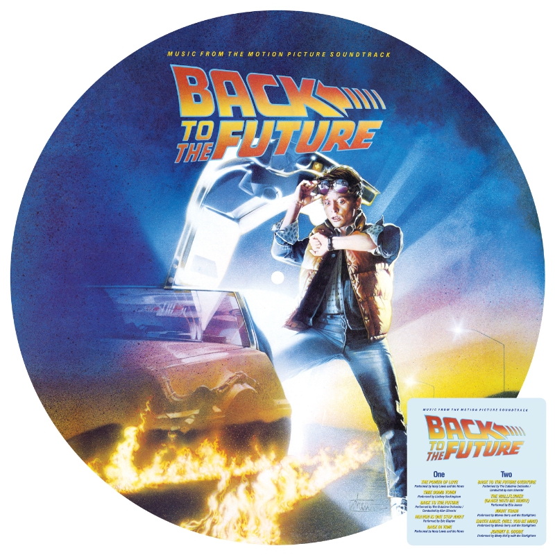 Back to the Future Vinyl Album Art
