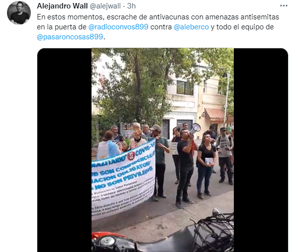 Tweet de Wall