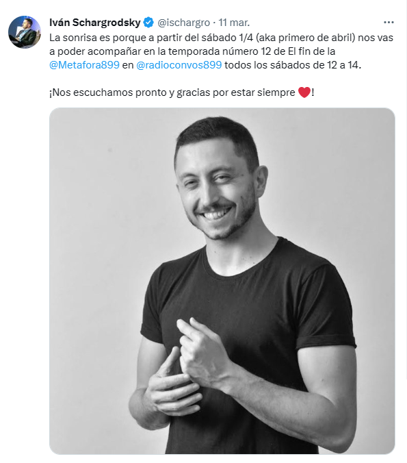 Tweet de Schargrodsky