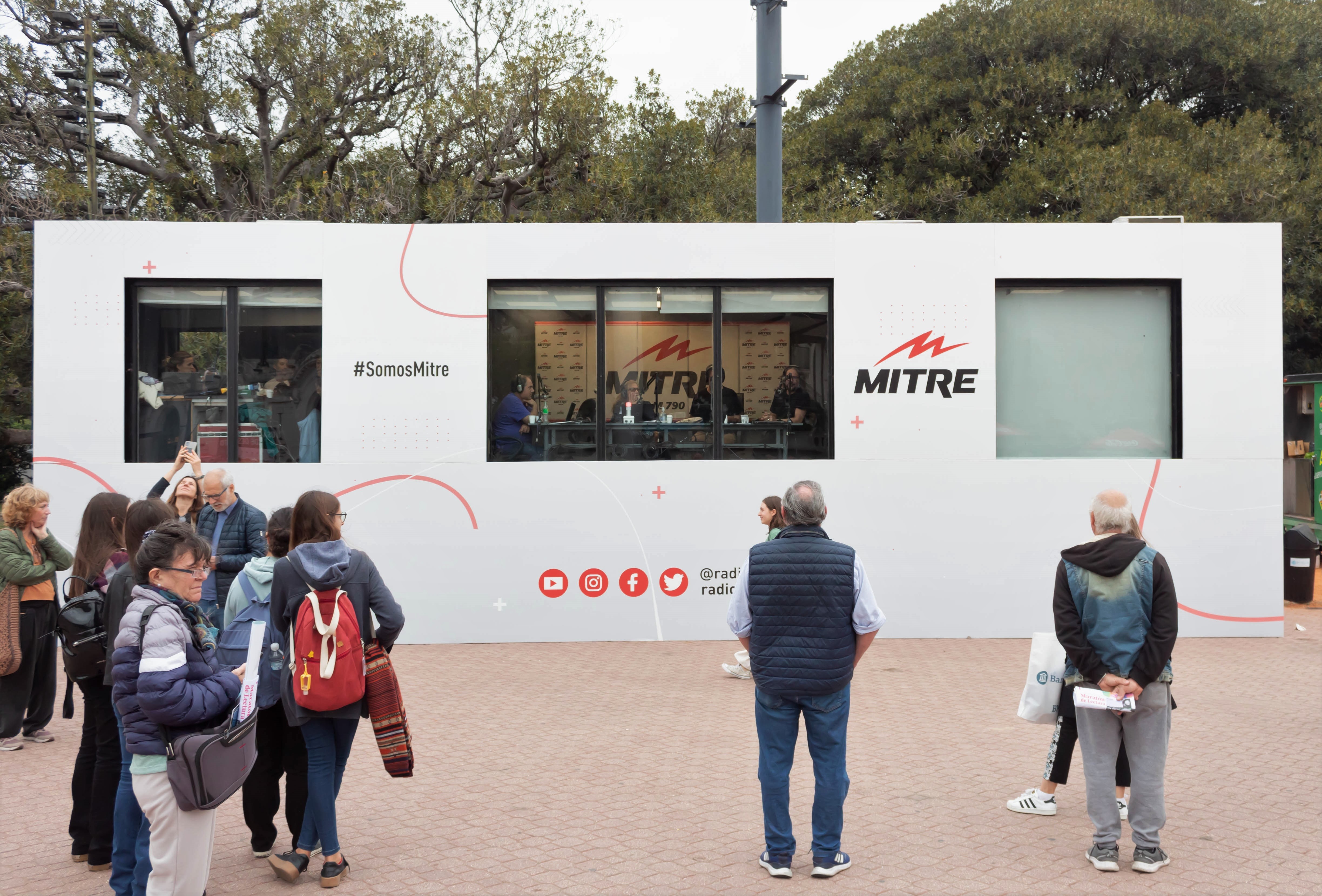 Camión de radio Mitre