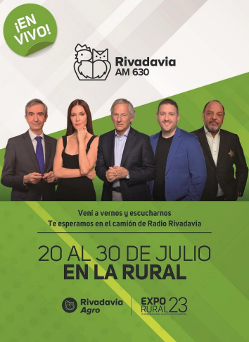 Radio Rivadavia en a rural 1