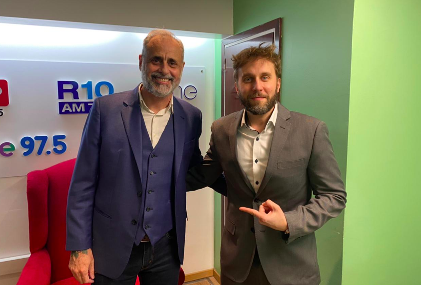 Sebastián Pedrón y Jorge Rial