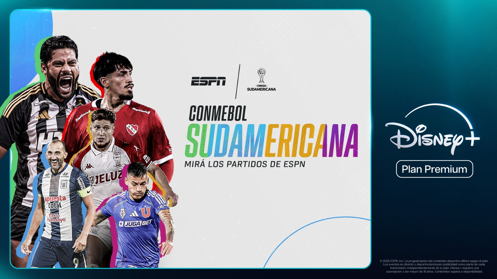 sudamericana por ESPN