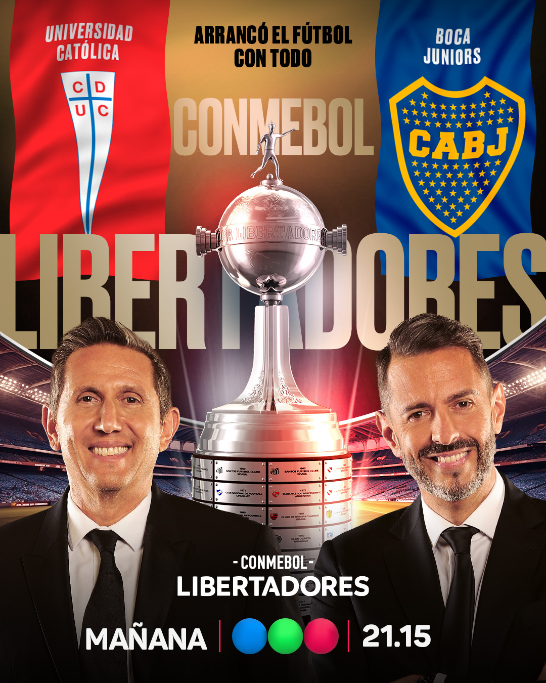 Libertadores por Telefe
