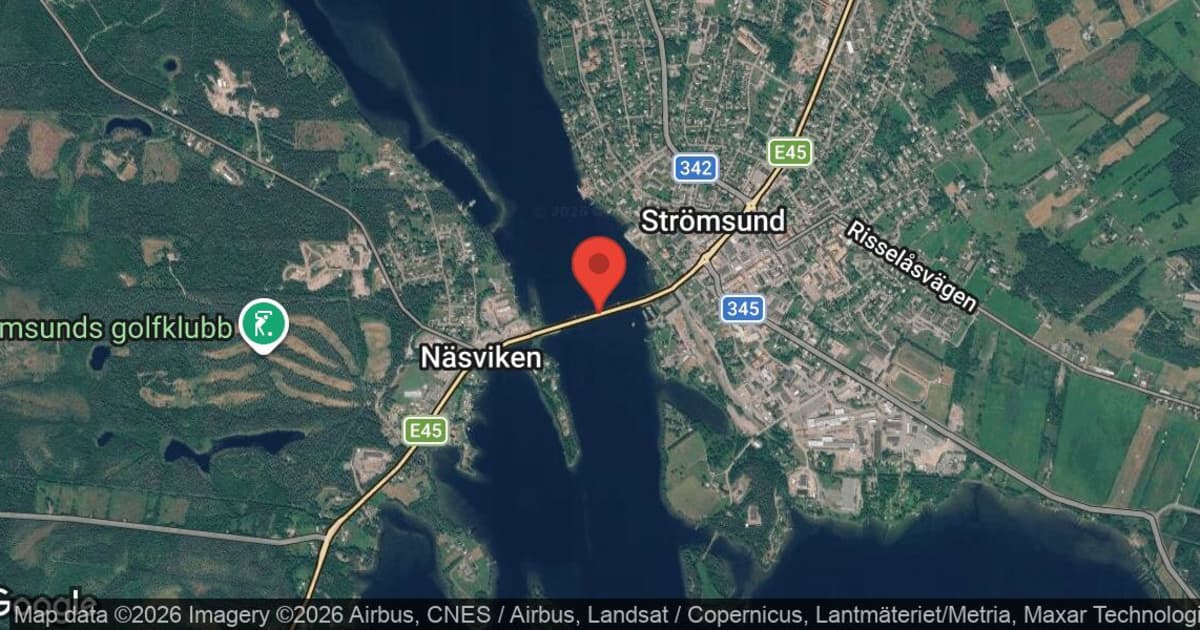 Strömsundsbron avstängd efter olycka med tung transport | StrömsundsNytt