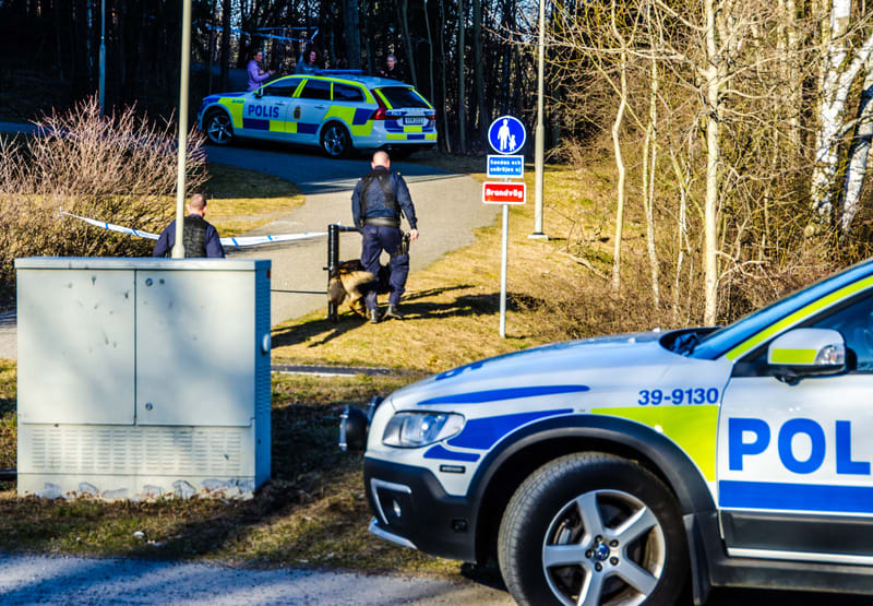 Man gripen efter stöldförsök av koppar i Vaggeryd