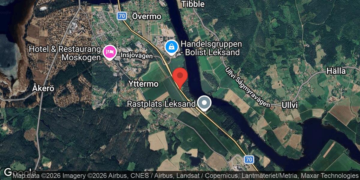 Vägarbete på väg 70 mellan Djurås och Rättvik – plogpinnar tas bort