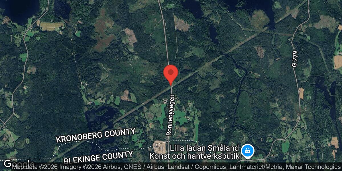 Vägarbete på Väg 783 norr om Tattamåla påverkar trafiken fram till 30 april